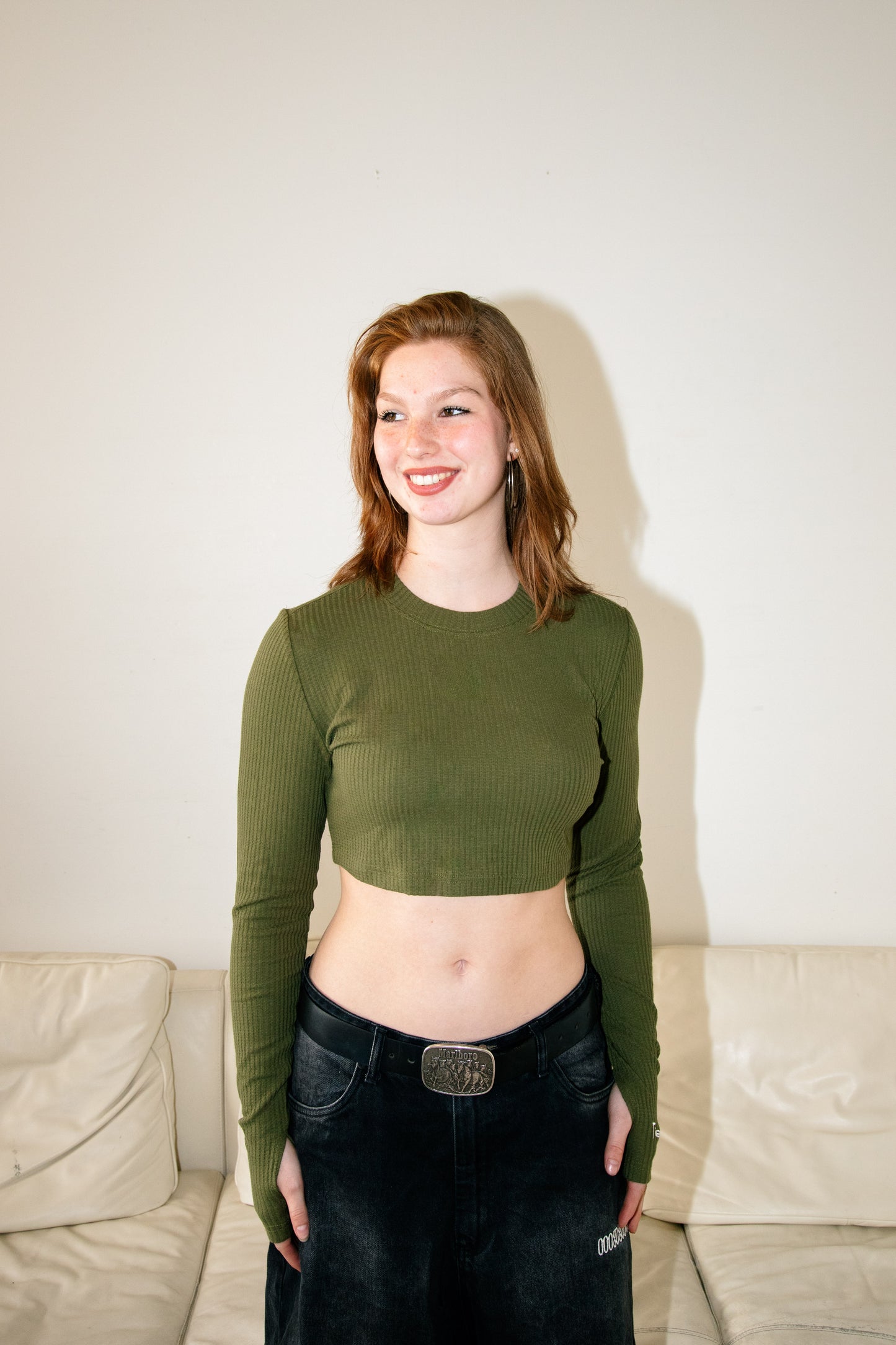 The TIEF Top (olive)
