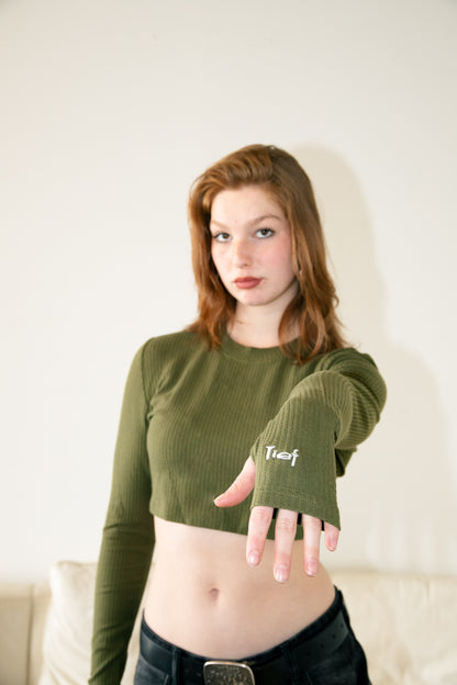 The TIEF Top (olive)