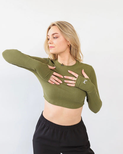 The TIEF Top (olive)