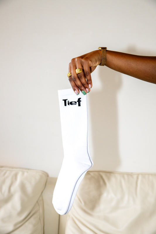 The TIEF Socks (white)